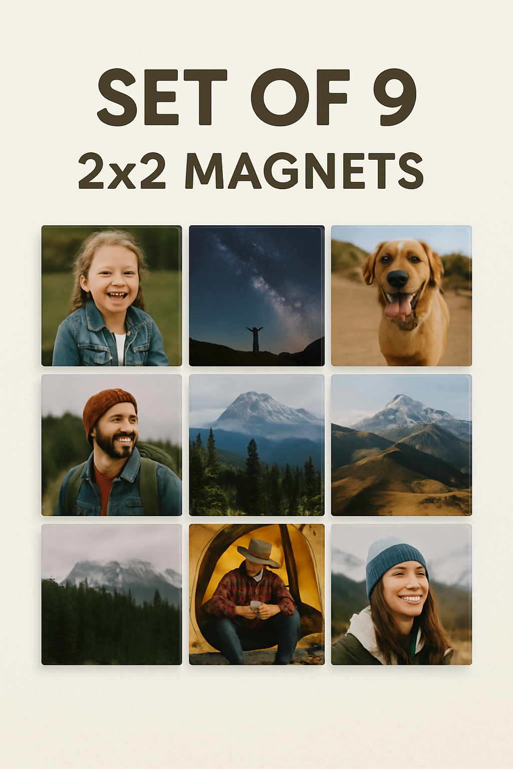 2x2 Custom Magnets