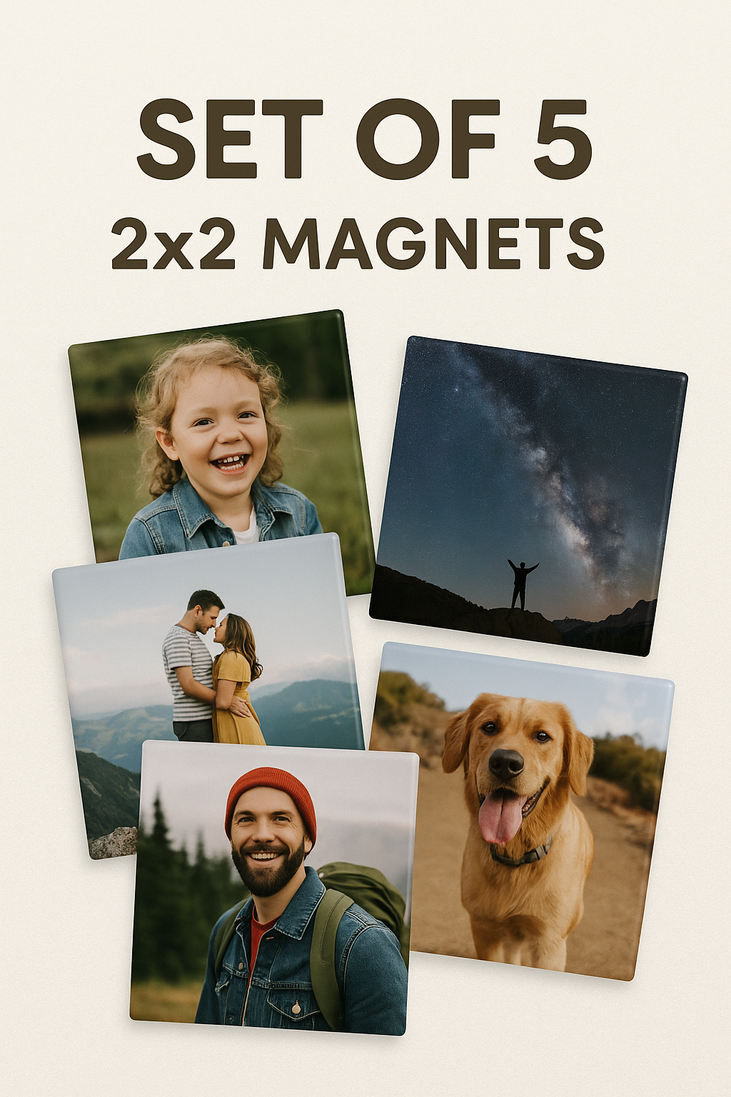 2x2 Custom Magnets